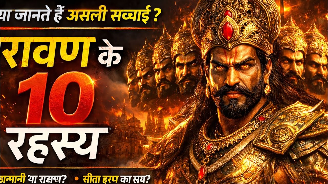 रावण के 10 सबसे बड़े रहस्य 😱 | असली सच्चाई जो आपको चौंका देगी! | Ramayan Secrets