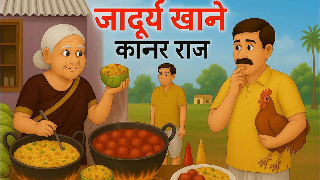 नानी के जादुई खाने का राज़ Jaadui khane ka Razz | Hindi | Story | ek gaon ki kahani | food Story