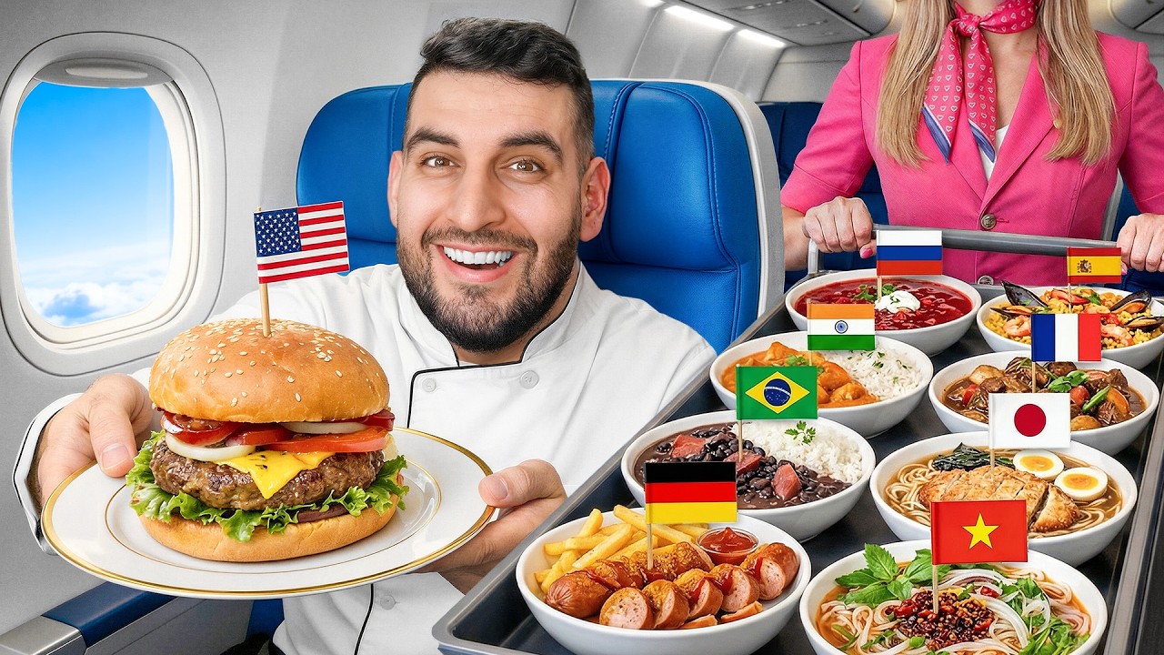 I Ate Airplane Food From Every Country