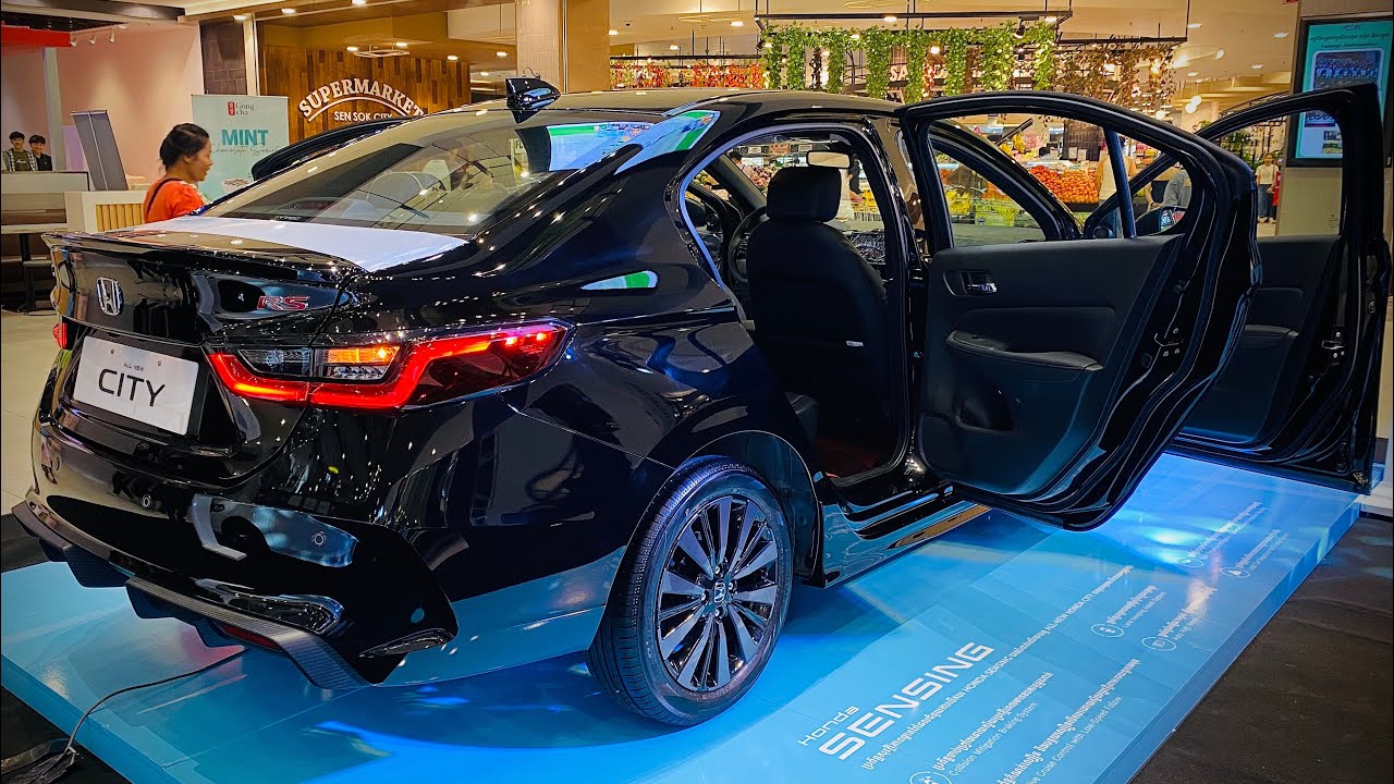 Nowość! Honda CITY RS 2025 &ndash; NAJLEPSZA NA DROGĘ DZIKA LUKSUSOWA SEDAN 4K