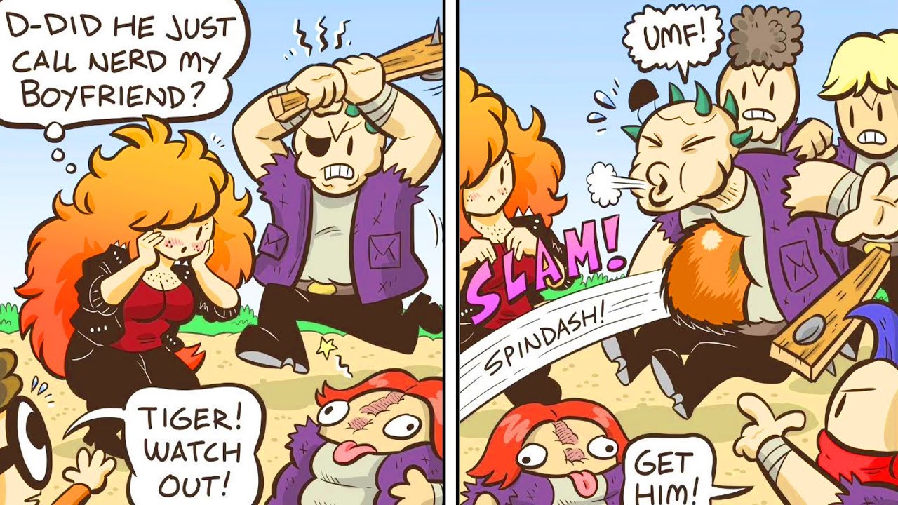 NEW Nerd And Tiger Comics With Twisted Ending | Webcomic Dub
