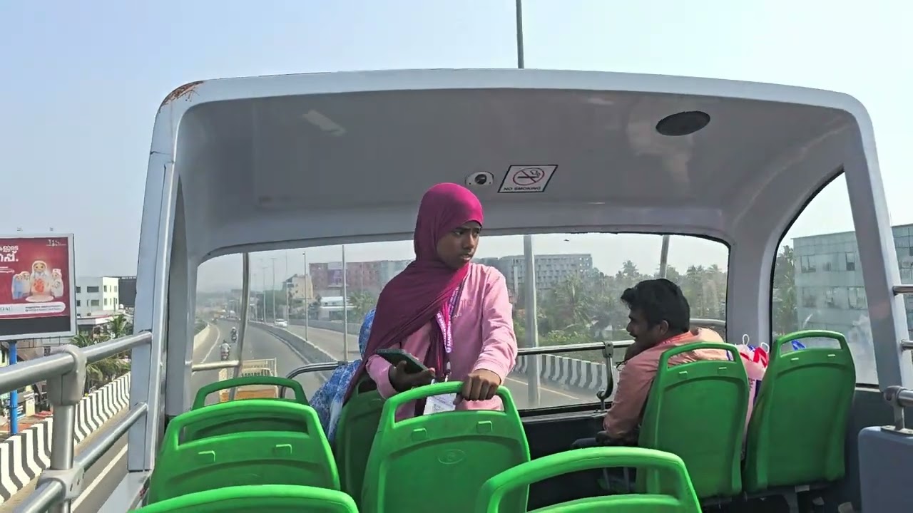 K S R T C CITY TOUR -THIRUVANANTHAPURAM -  DOUBLE DECKER BUS