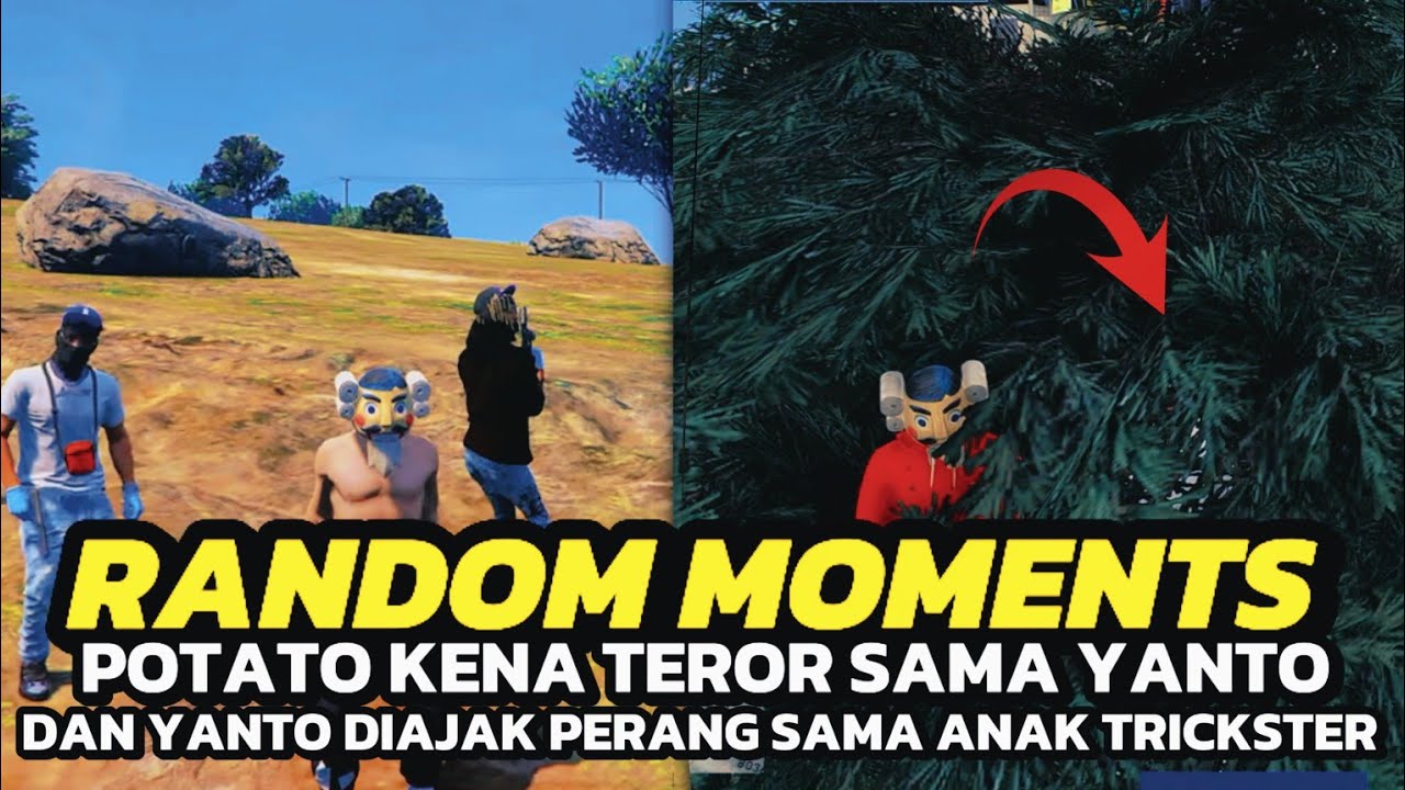 POTATO DI TEROR SAMA YANTO SAMPAI TRAUMA ‼️ YANTOO DIAJAK PERANG SAMA ANAK TRICKSTER ❓GTA V ROLEPLAY