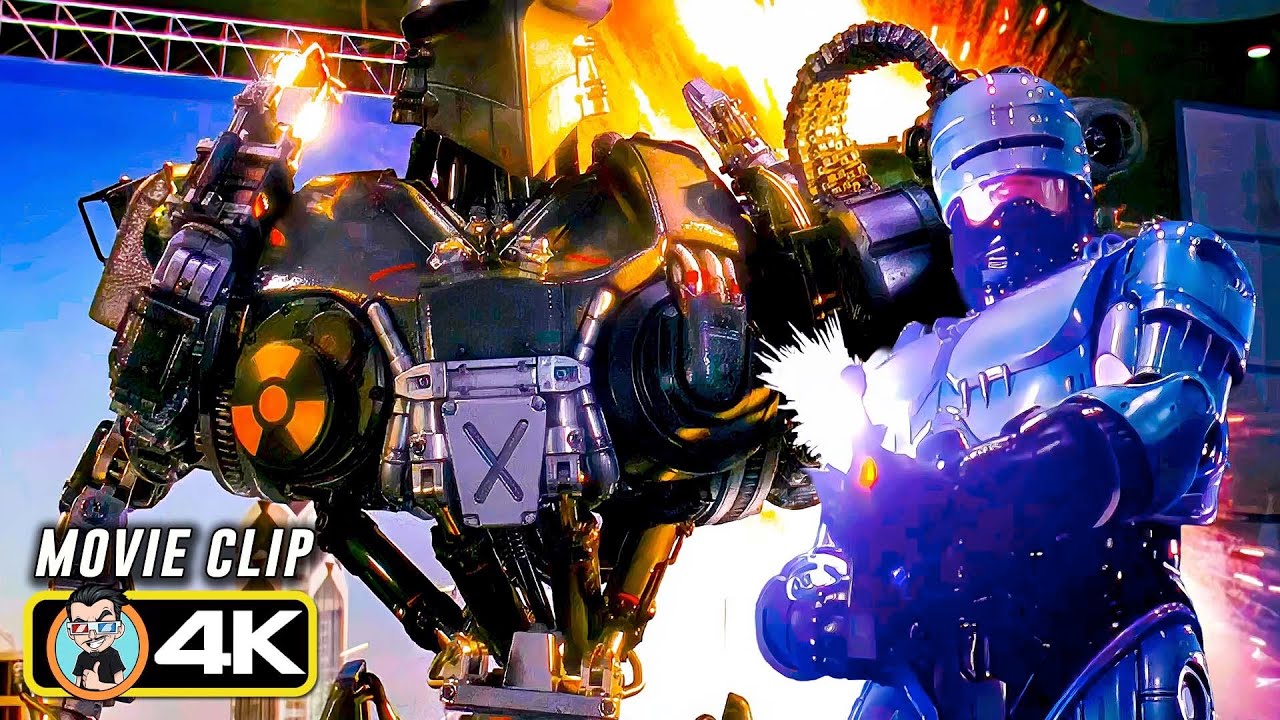 The Battle for the Badge 🤖🔥 | RoboCop 2