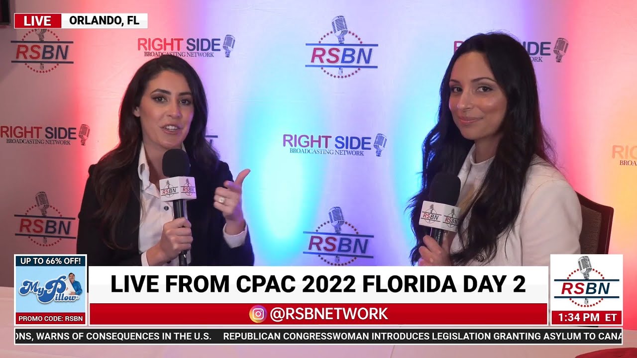 Anna Paulina Luna Congressional Candidate (FL-13) Interview with RSBN's Grace Saldana at CPAC 2022