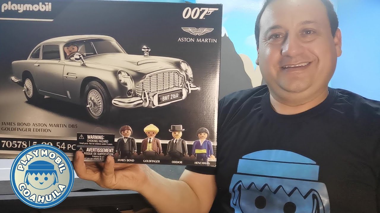 Playmobil James Bond 007 Aston Martin  DB5 Goldfinger Edition (70578)