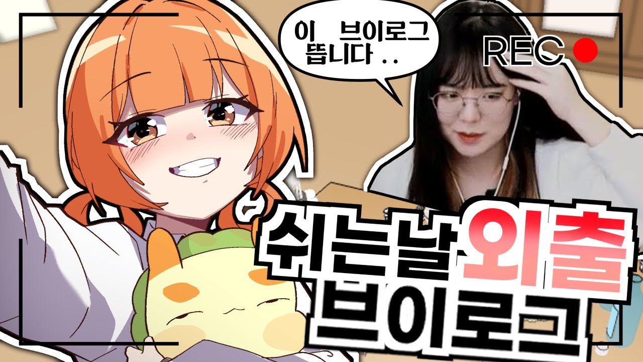스트리머와 현실 만남 브이로그