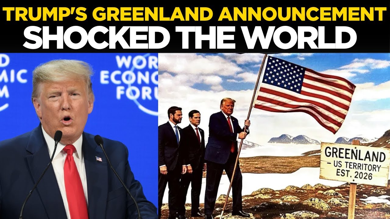 LIVE: Trump speaks at the World Economic Forum in Davos amid Greenland, tariff threats | US News