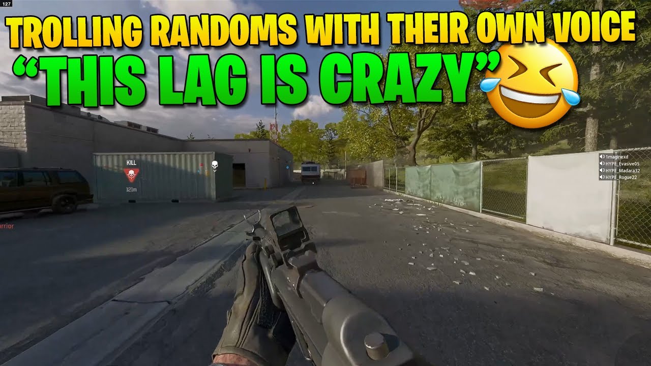 Trolling Randoms With Their Own Voice For 20 Minutes Straight (Bro Thought His Mic Was Lagging LMAO)