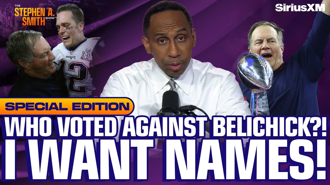 Bill Belichick WILL NOT be a first-ballot hall of fame & I want the names of who didn't vote for him