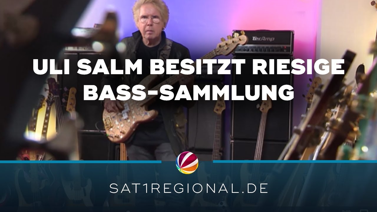 Riesige Bass-Sammlung in Jesteburg: Uli Salm besitzt mehr als 900 Instrumente
