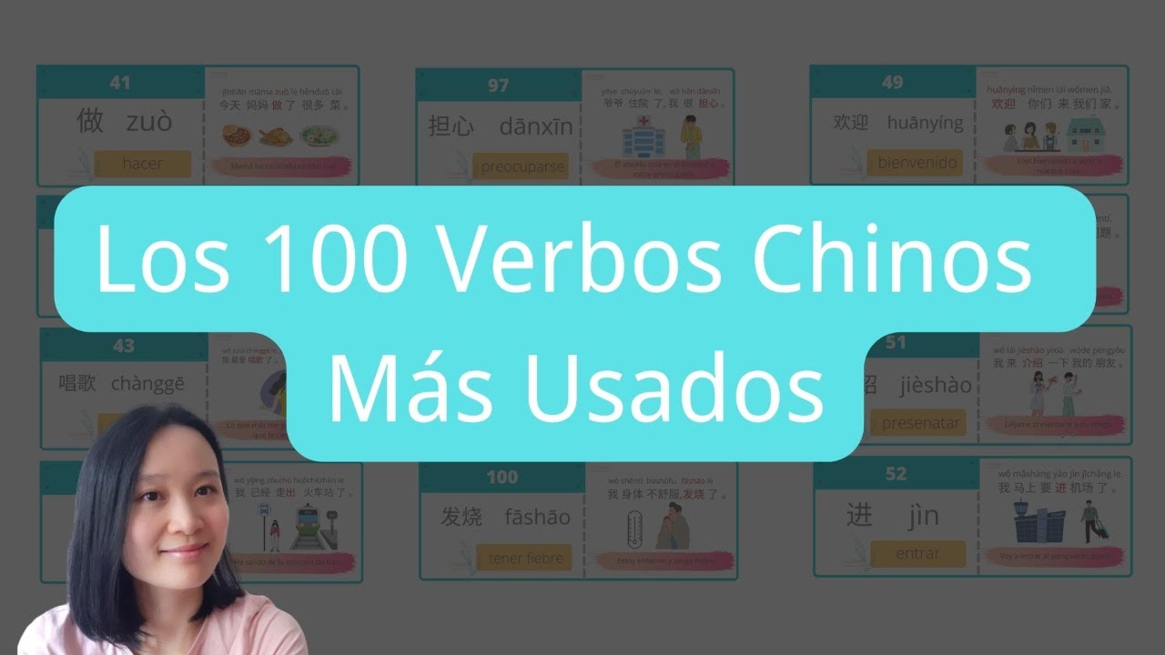 Chino para Principiantes-[Velocidad Lenta]-¡Descubre los 100 Verbos Chinos Esenciales!