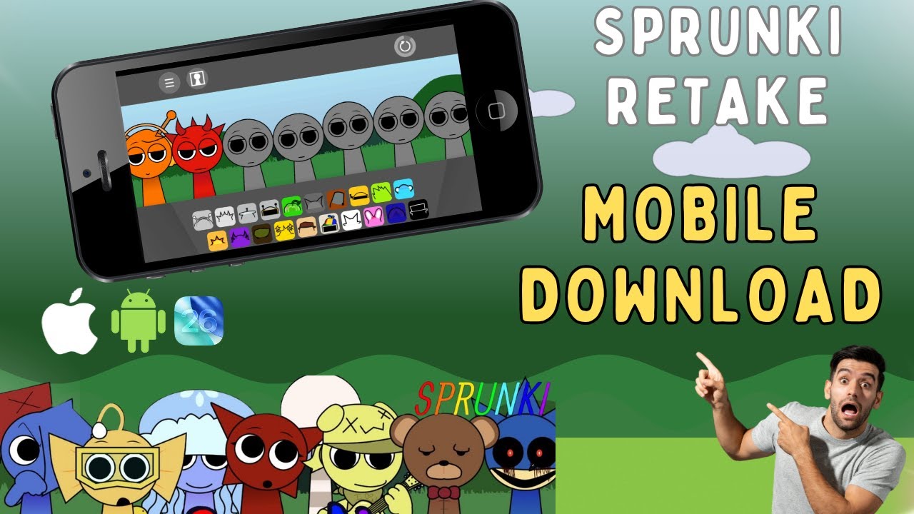 Sprunki Retake iOS Android - How To Get Sprunki Retake Mobile