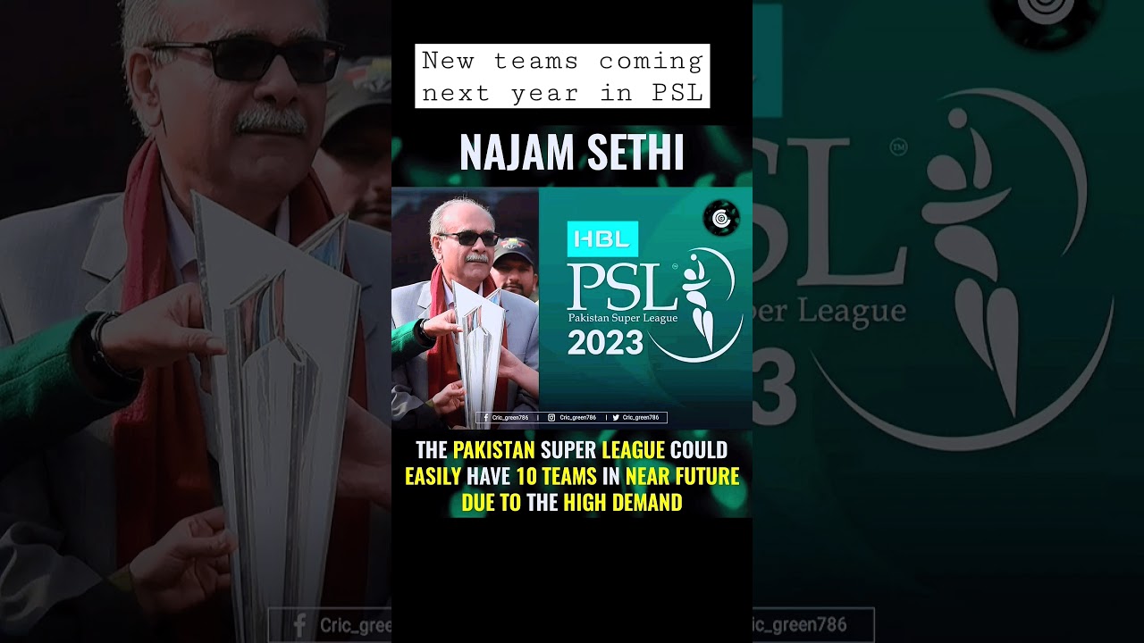 New teams coming next year in PSL 2024 #viral #cricket #psl8 #updates #news