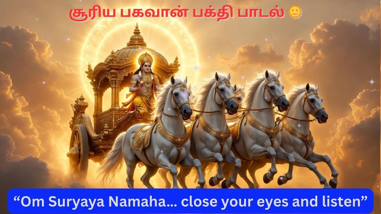 🔥 “Indha paadal ungalukku positive energy kudukkum…”| சூரிய பகவான் பக்தி பாடல் 🌞 | Deiva Isai AR