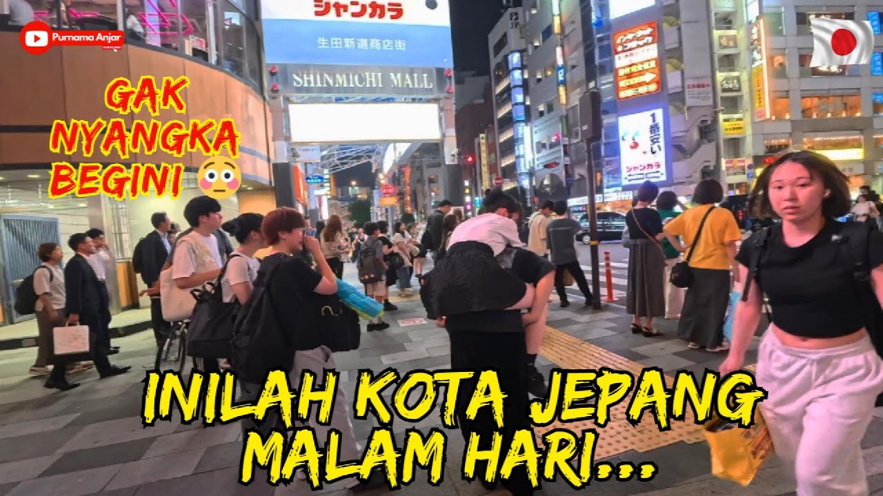 Malam Hari di Jepang Gak Sepi! Suasananya Bikin Betah 😍