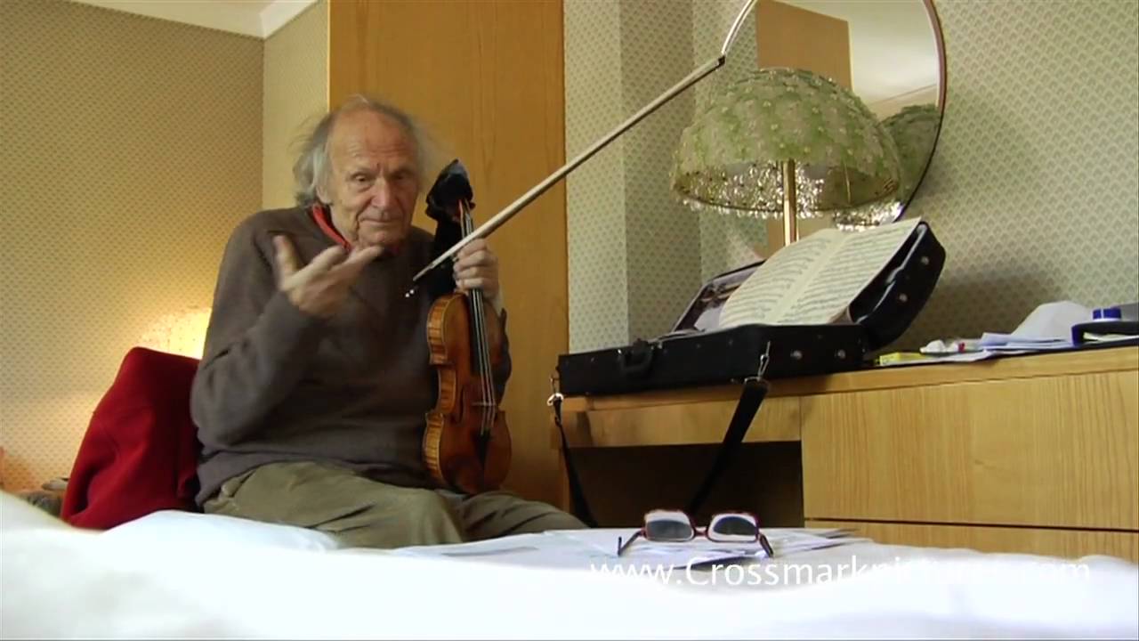 Ivry Gitlis Hotelroom Lugano-YouTube