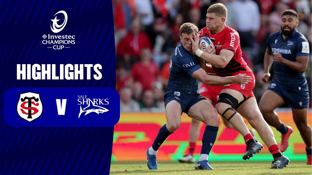 Instant Highlights - Stade Toulousain v Sale Sharks Round of 16 | Investec Champions Cup 2024/25