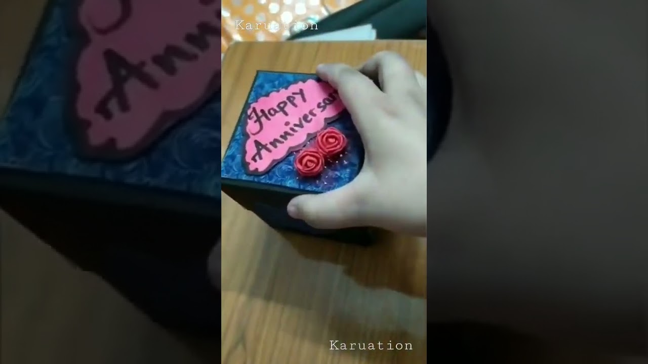 anniversary Gift For Your Loved Ones ❤️ | Handmade Gifts | Explosion Box | Can be customised
