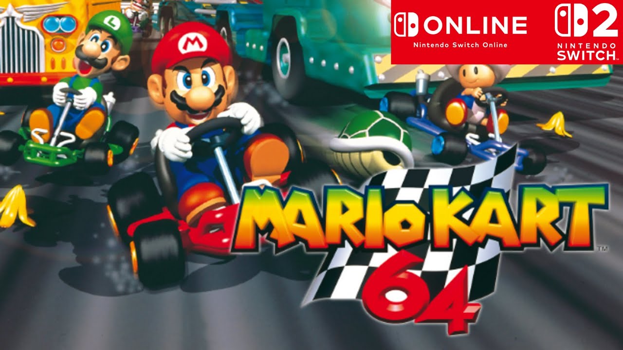 LSB Plays Nintendo Switch Online - Nintendo 64 - Mario Kart 64 - 50cc....