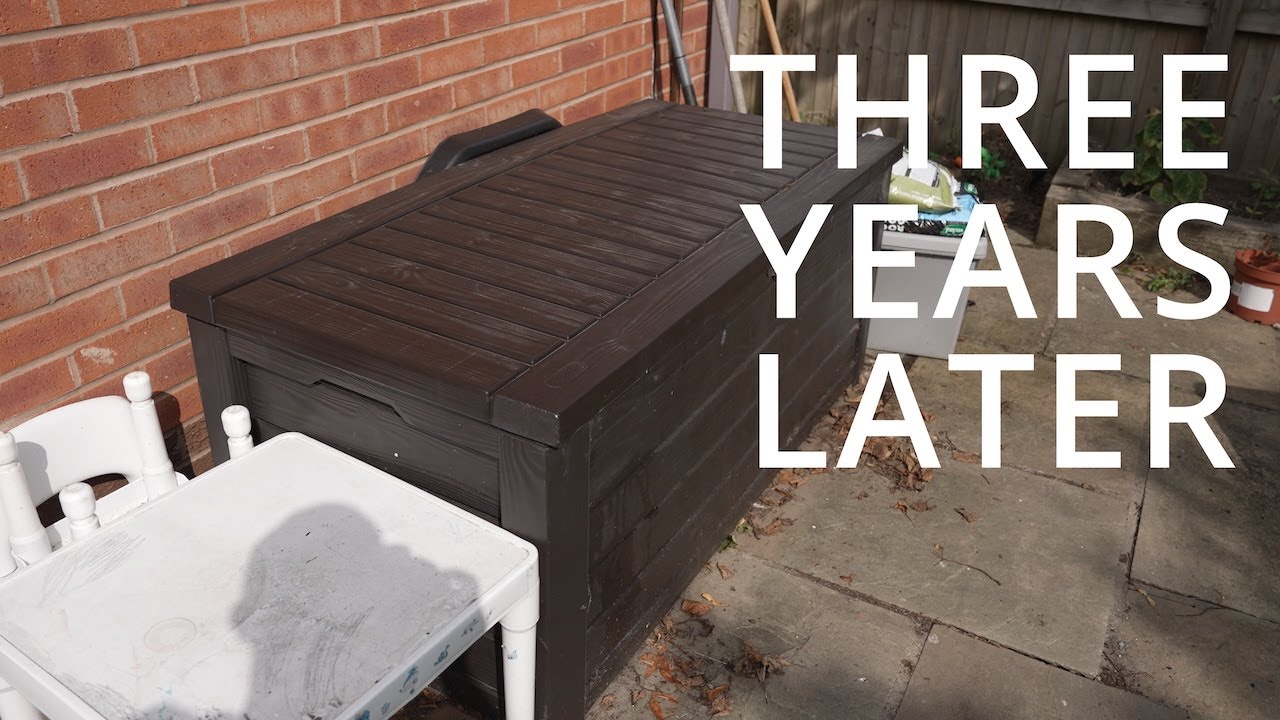 Keter Westwood Garden Storage Box - 3 Years Later - Argos, Costco, Screwfix