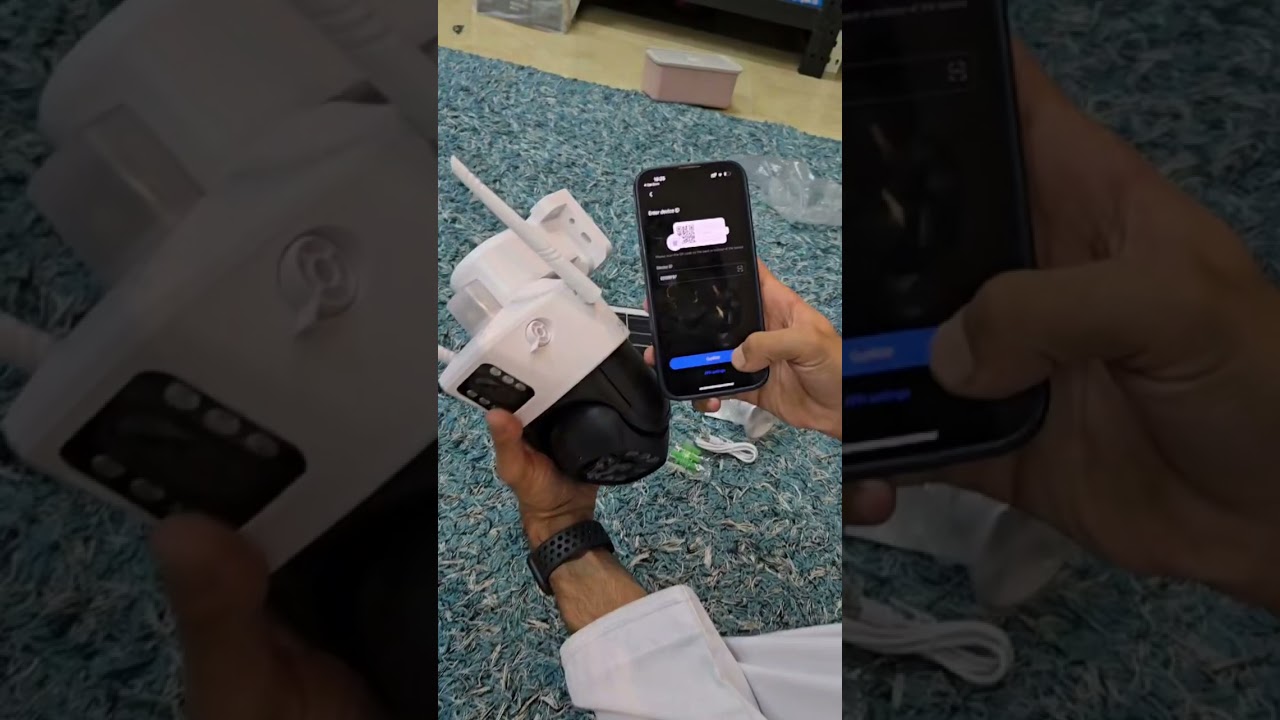 كاميرا V380 4G طريقة التوصيل