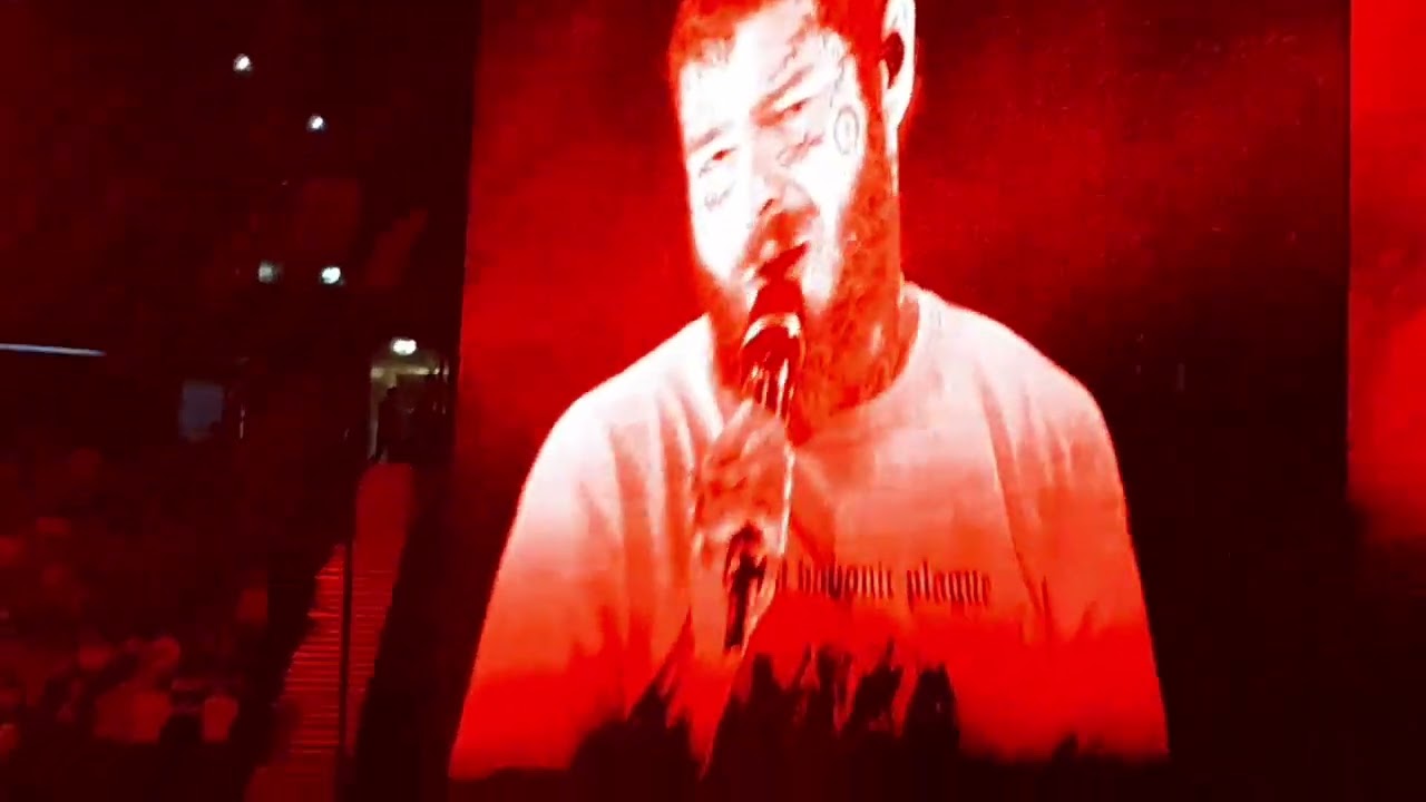 Post Malone at Manchester may 16th ao arena full live show 2023