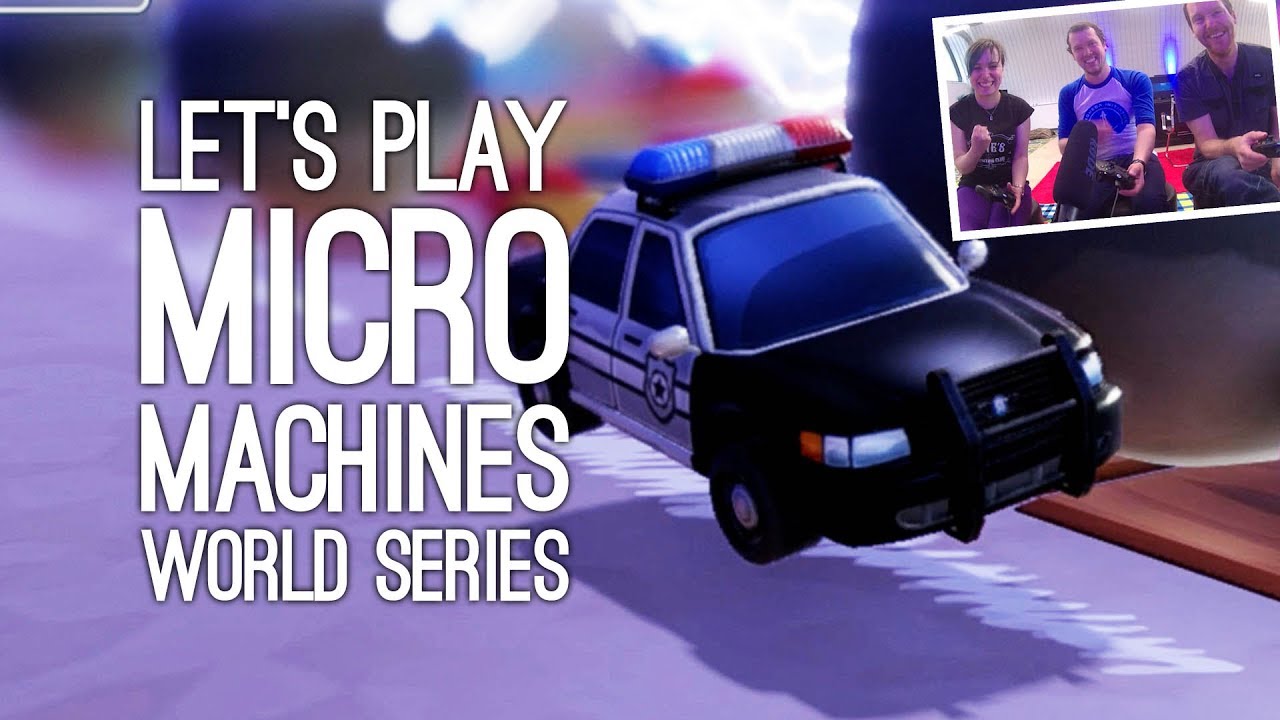 Игровой процесс Micro Machines World Series: давайте поиграем в New Micro Machines — У КОГО ТЕПЕР...