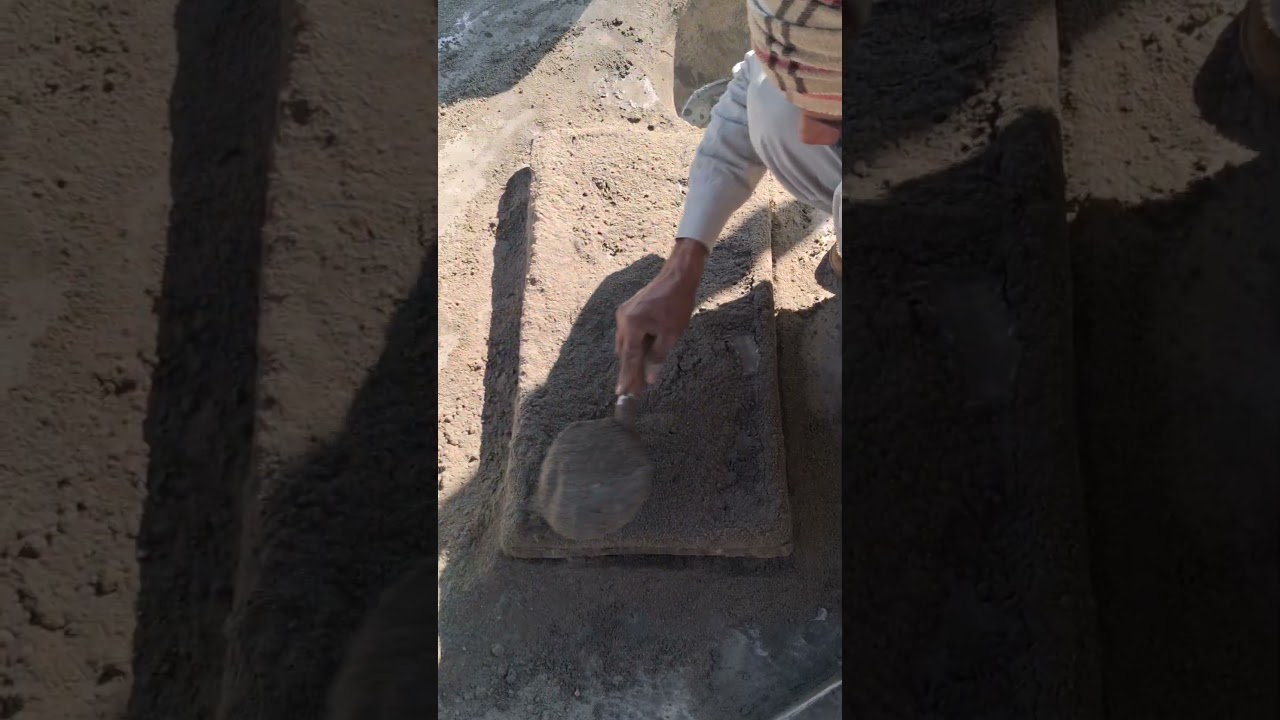 Making useful cement Product made #concreteproducts #construction #concretework