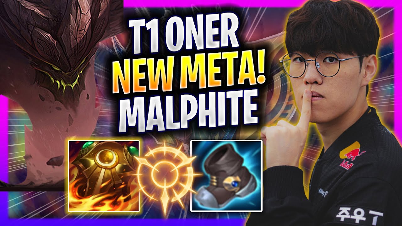 T1 ONER CRAZY NEW META MALPHITE JUNGLE! - T1 Oner Plays Malphite JUNGLE vs Ambessa! | Season 2026