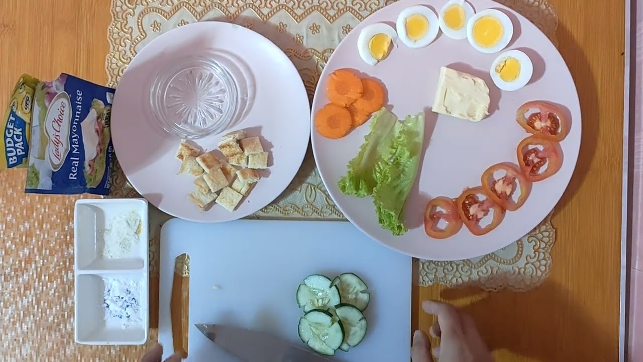 chef's salad for tesda own version 😌❤️