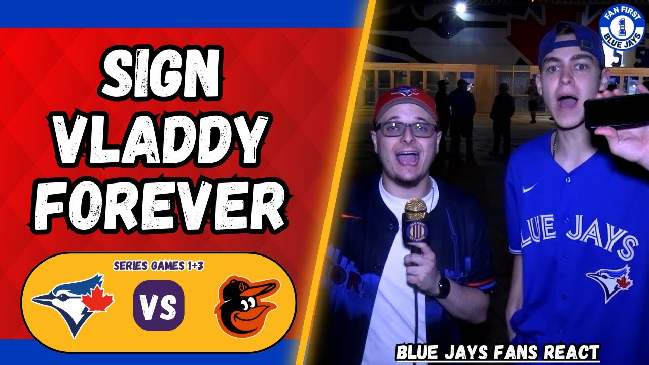 PAY VLADIMIR GUERRERO JR NOW | TOR vs BAL | Blue Jays Fans React