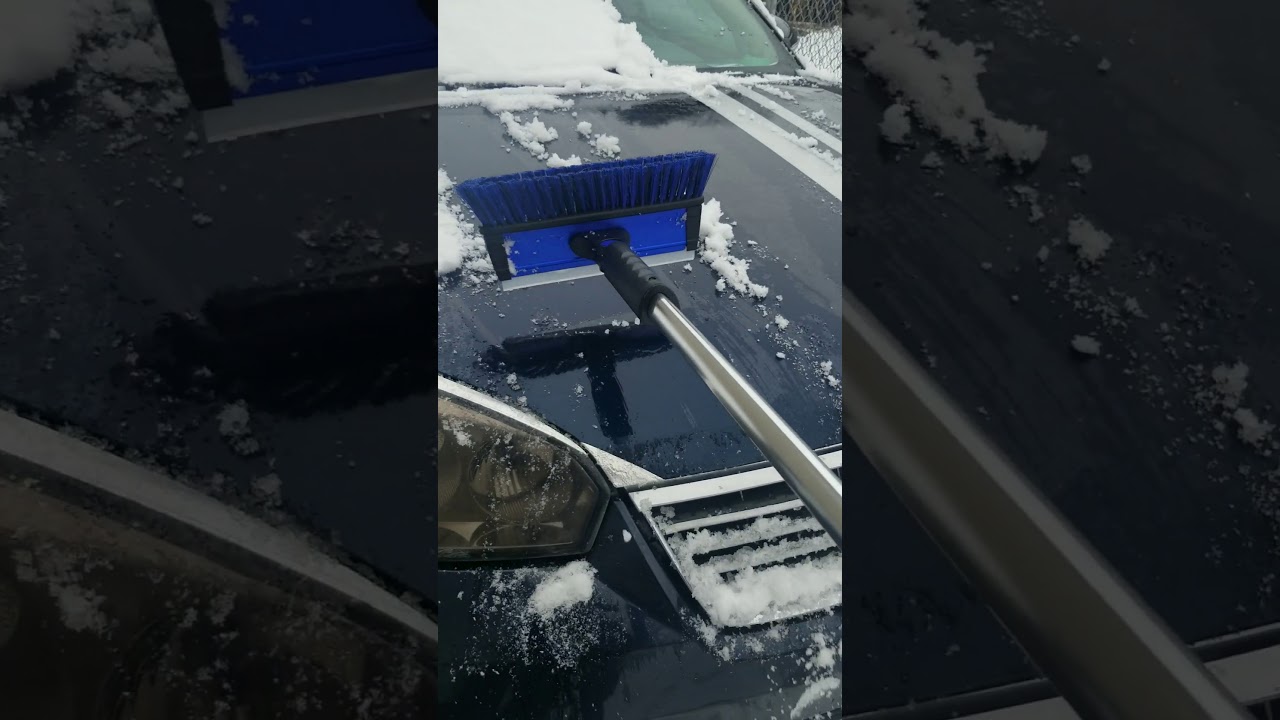 1Million in 7 days Satisfying car snow cleaning