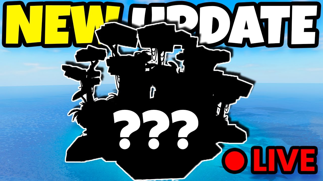 🔴 [LIVE] THE MYSTERY ISLAND UPDATE For FISCH Roblox!