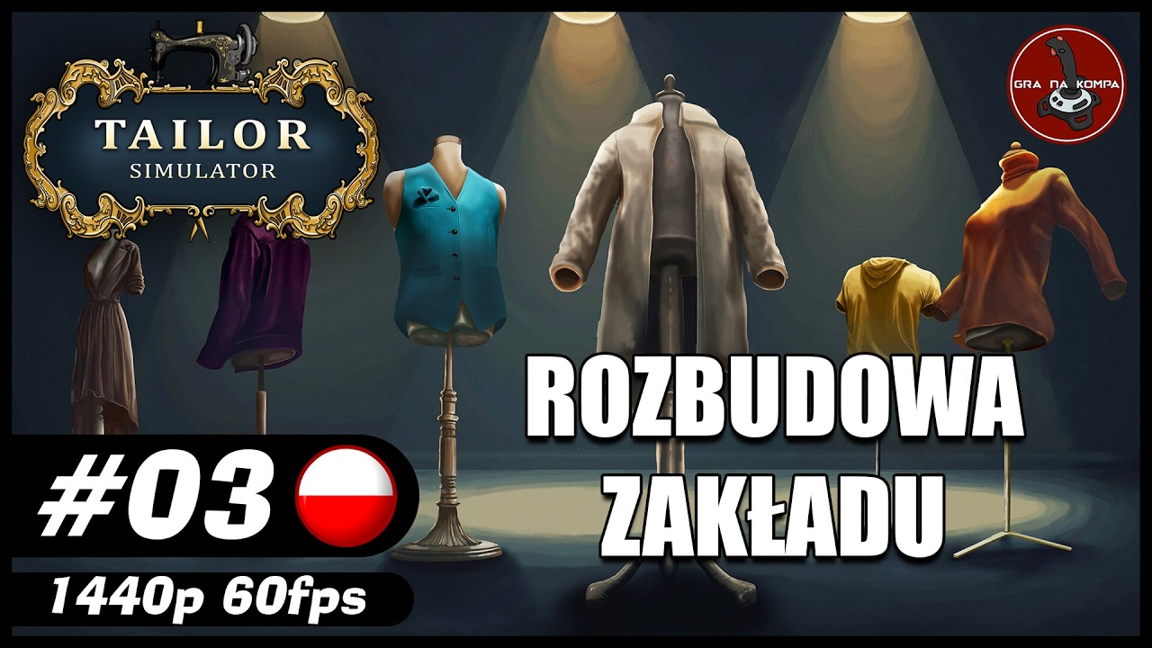 Rozbudowa zakładu || #3 || Tailor Simulator gameplay PL