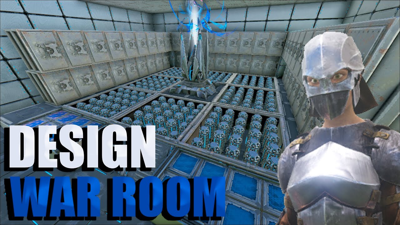 COMO CONSTRUIR UNA WAR ROOM PARA TU BASE | ARK PC