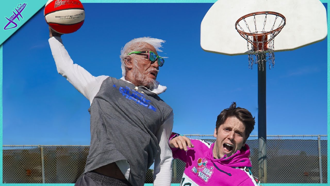 I got DUNKED ON by an OLD MAN! *Real Life Uncle Drew?*
