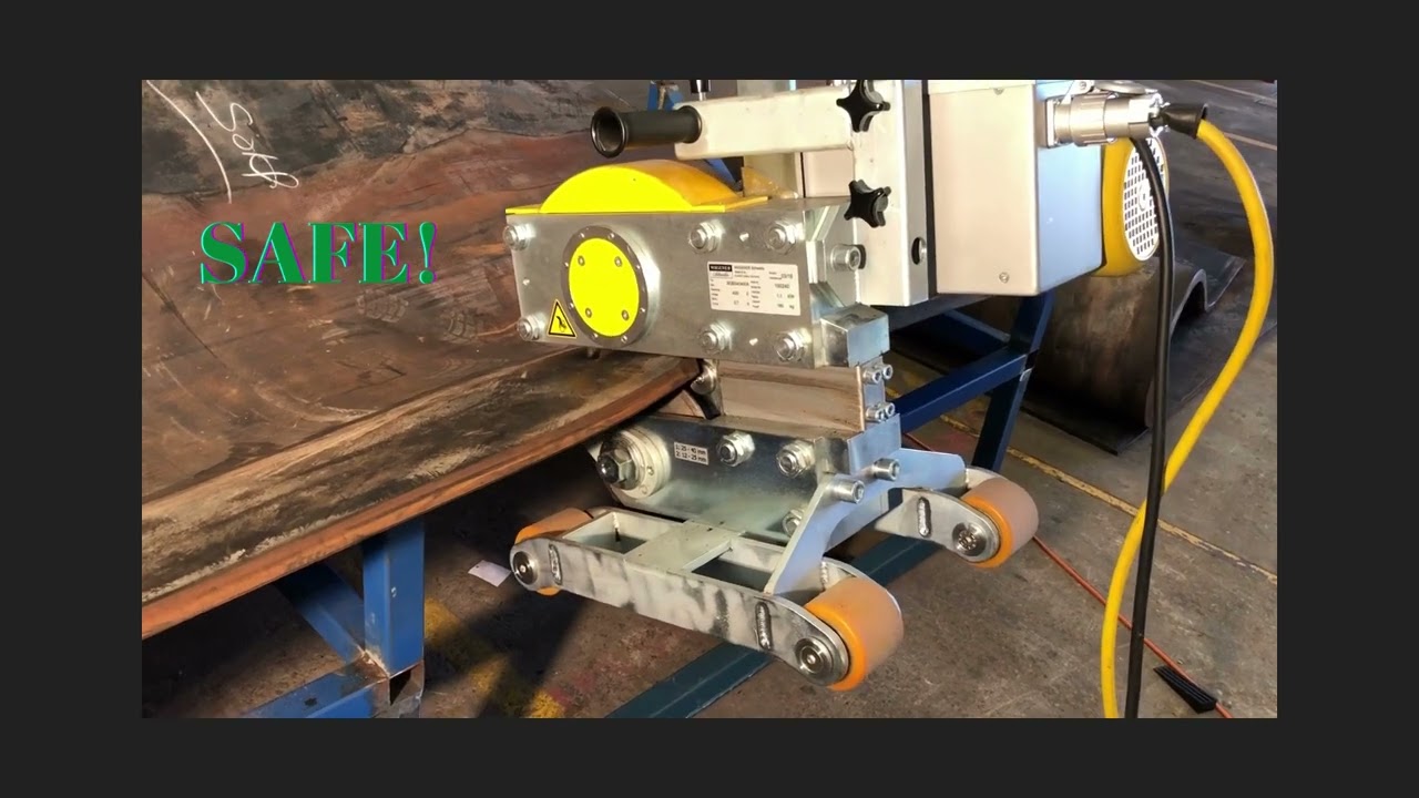 ROTOCUT - the safest way to cut a steel cord belt