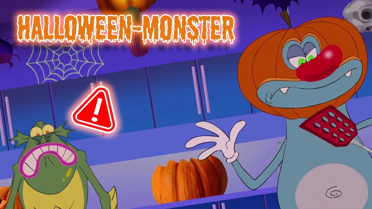 Oggy und die Kakerlaken | Halloween-Monster | Volledige aflevering in HD