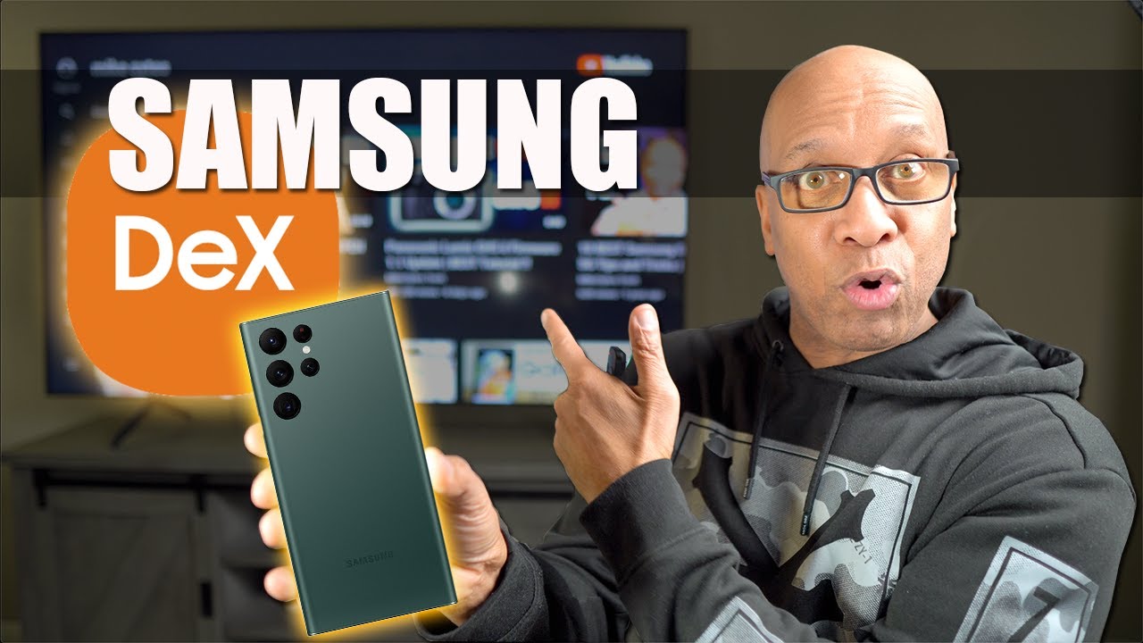 Samsung DeX WIRELESS Setup with Galaxy 22Ultra -Smart TV Tutorial
