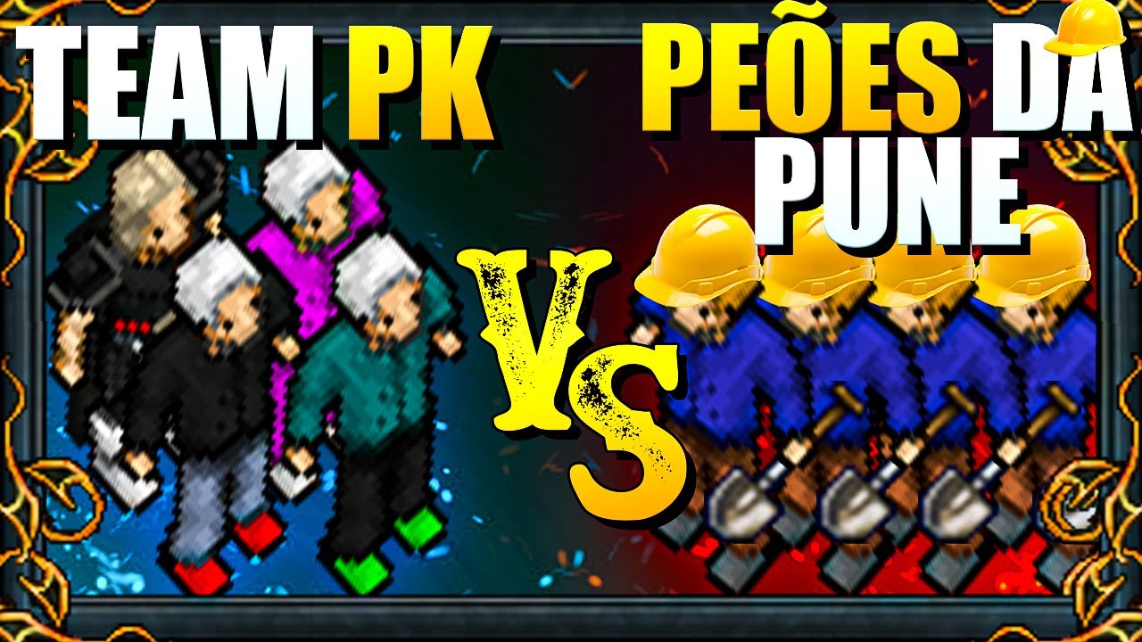 Dando Aula de PvP para os Peões da Pune em Libertabra | Tibia Retro Hardcore PvP