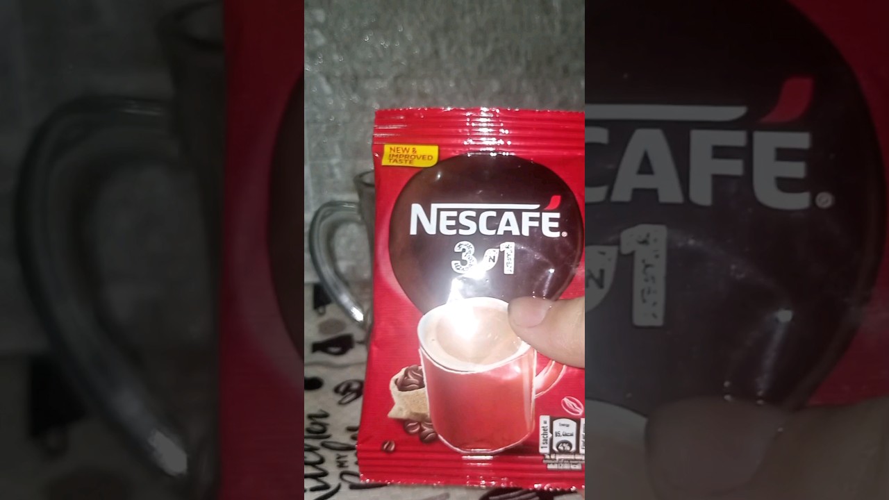 Coffee Recipe Nescafe 3 in 1 Coffee Best Coffee #coffee #viral #shorts #youtubeshorts #recipe #love