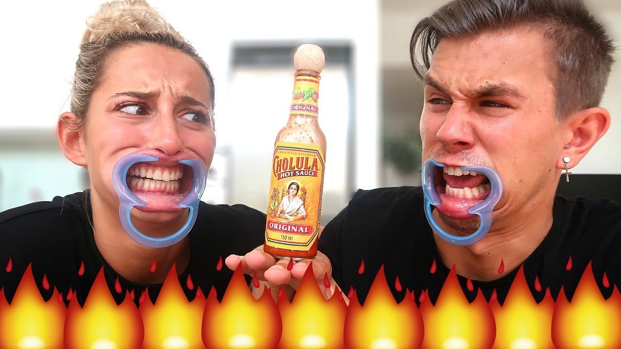 Challenge: SANT ELLER FALSKT? (HOT SAUCE!!!!)