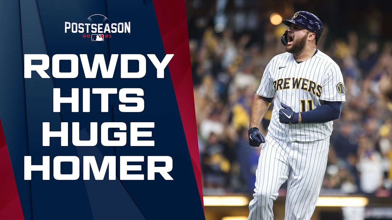 MILWAUKEE GETS ROWDY! Tellez hits HUGE homer to give the Brewers a late lead!