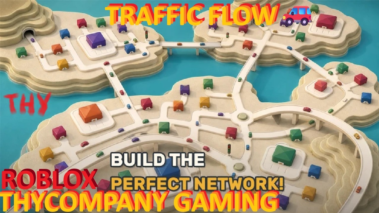 Traffic Flow 🚗 [РЕЛИЗ] - СЛОЖНЫЕ КАРТЫ! - Геймплей в Roblox