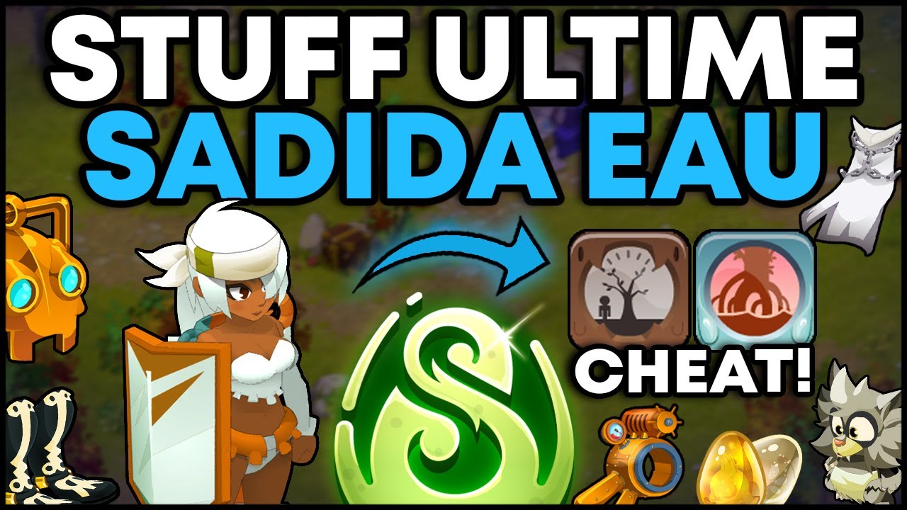 Le NOUVEAU STUFF ULTIME du SADIDA EAU sur DOFUS !