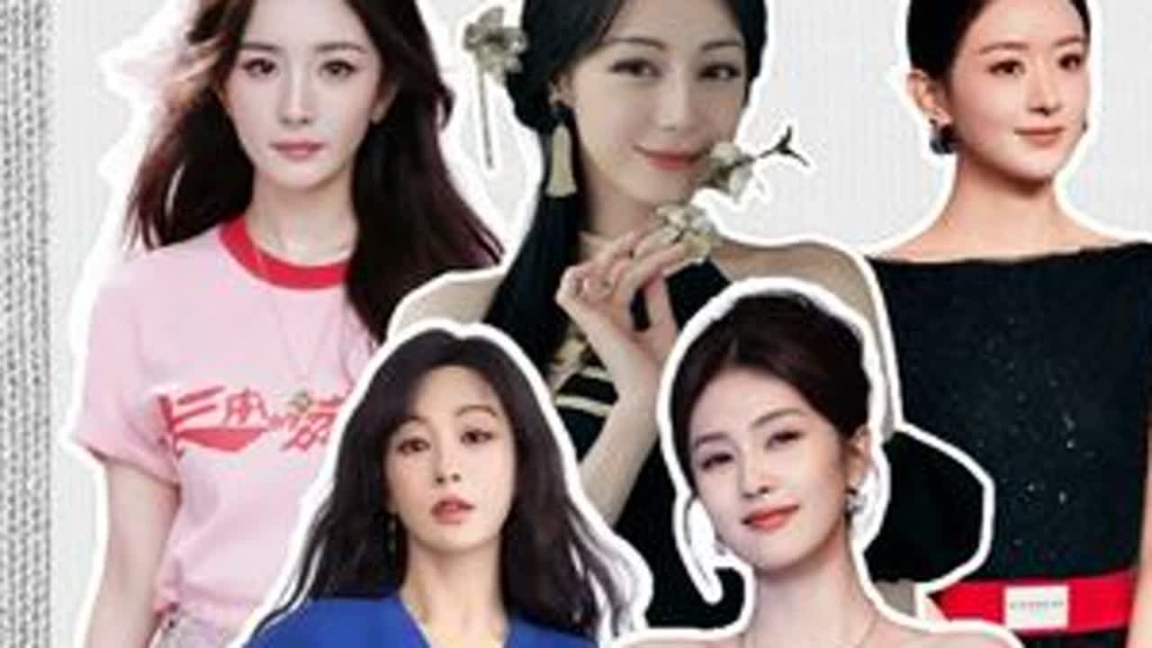 内娱当红女星热度排行周榜7.14-7.20，真正的百花齐明 #迪丽热巴 #杨幂 #赵丽颖 #杨紫 #白鹿
