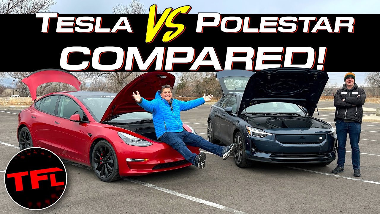 СРАВНЕНИЕ: Лучше ли новый Polestar 2 2024 года, чем Tesla Model 3?