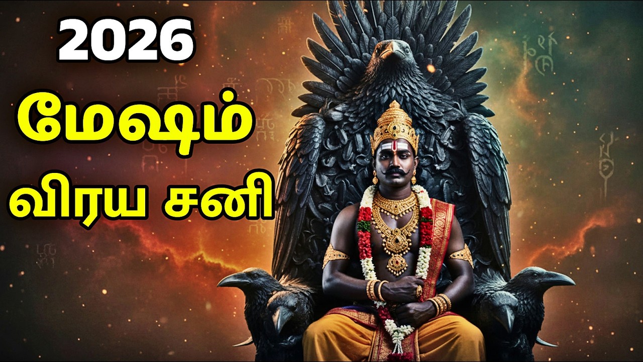 2026 மேஷம் விரய சனி | Sani Peyarchi 2026 Mesham