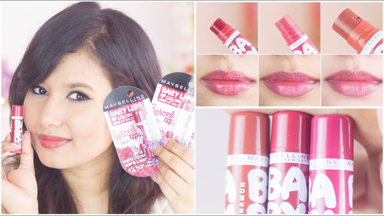Maybelline Baby Lips Spiced Up Lip Balm Review & Swatches | Sonal Sagaraya